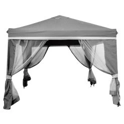 TDC USA INC Portable Gazebo With Netting Spring & Summer