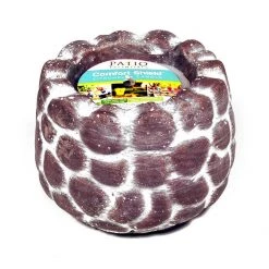 TDC USA INC Spring & Summer Comfort Shield Citronella Candle In Natural Rock Pot