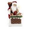 TDC USA INC Holidays 18" Santa On Chimney