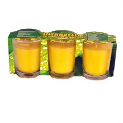 TDC USA INC 3 Pack Citronella Garden Candles
