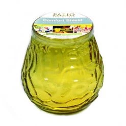 TDC USA INC Spring & Summer Comfort Shield Citronella Candle In Tear Drop Glass