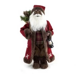 TDC USA INC Holidays 18" African-American Santa