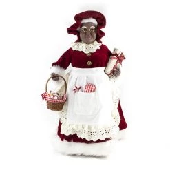 TDC USA INC 18" African-American Mrs. Claus Holidays