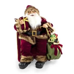 TDC USA INC Holidays 24" Santa Sitting With Gifts