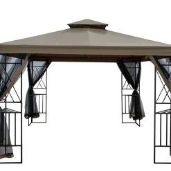 TDC USA INC Spring & Summer 10' X 10' Gazebo With Netting