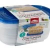 TDC USA INC Houseware Chef Elect 2 Pack 64oz Rectangular Food Storage