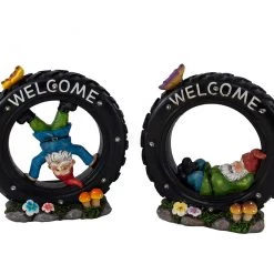 TDC USA INC Spring & Summer Solar Welcome Gnome