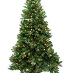 TDC USA INC Holidays 7' Pre-Lit Tree With Clear Mini-lights