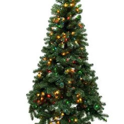TDC USA INC Holidays 6.5' Pre-Lit Tree With Multi-color Mini-lights