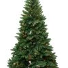 TDC USA INC 7' Pre-Lit Tree With Multi-color Mini-lights