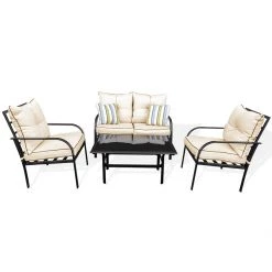 TDC USA INC 4 Piece Sofa Set