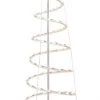 TDC USA INC 6' Clear Lights Spiral Tree With Star