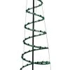 TDC USA INC 6' Green Lights Spiral Tree With Star Holidays