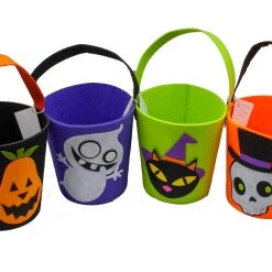 TDC USA INC Holidays Halloween Felt Trick Or Treat Bucket