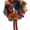 TDC USA INC Holidays 20" Witch Legs Mesh Wreath