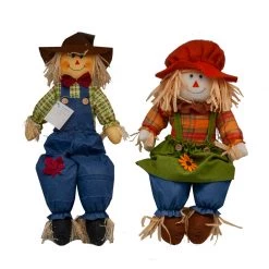 TDC USA INC Holidays 22" Sitting Scarecrow