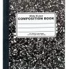 TDC USA INC 100 Sheets Black Composition Book