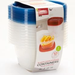 TDC USA INC Houseware ChefElect 6 & 10 Pack Food Container Sets