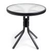 TDC USA INC Glass Side Table Spring & Summer