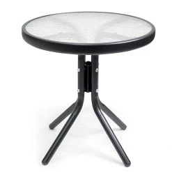 TDC USA INC Glass Side Table Spring & Summer
