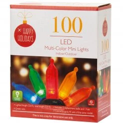 TDC USA INC 100 Count LED Multi-color Mini-lights Holidays