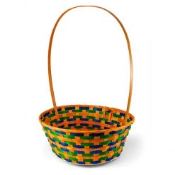 TDC USA INC Oval Bamboo Easter Basket