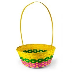 TDC USA INC Oval Bamboo Easter Basket