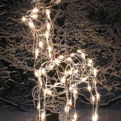 TDC USA INC Holidays 32" Lighted Standing Reindeer [buck]